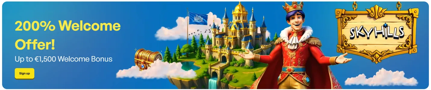 Skyhills Casino baner